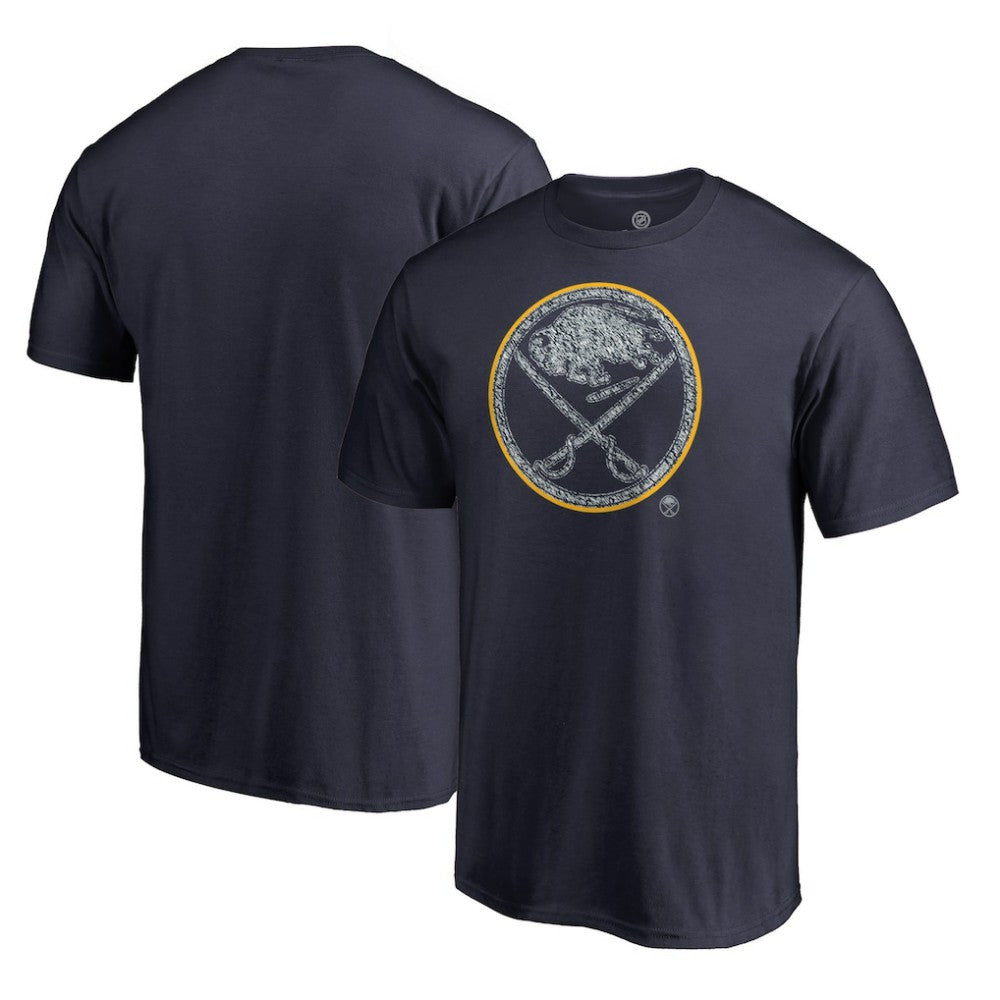 Buffalo Sabres Static Logo T-Shirt - Navy - NHL