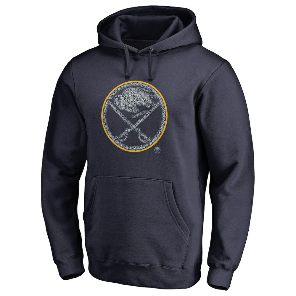 Buffalo Sabres Static Logo Pullover Hoodie - Navy - NHL