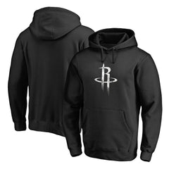 Houston Rockets Marble Logo Pullover Hoodie Black - NBA