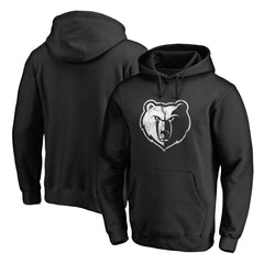 Memphis Grizzlies Marble Logo Pullover Hoodie Black - NBA