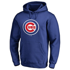 Chicago Cubs Official Wordmark Fitted Pullover Hoodie - MLB