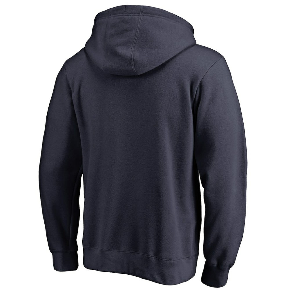 New York Yankees Official Wordmark Fitted Pullover Hoodie - MLB