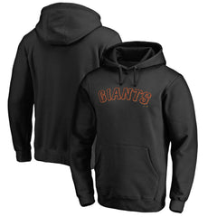San Francisco Giants Official Wordmark Fitted Pullover Hoodie - MLB