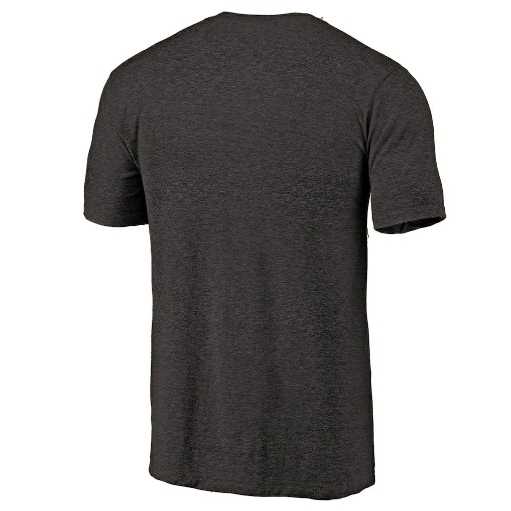 Boston Celtics Distressed Logo Tri-Blend T-Shirt Black - NBA