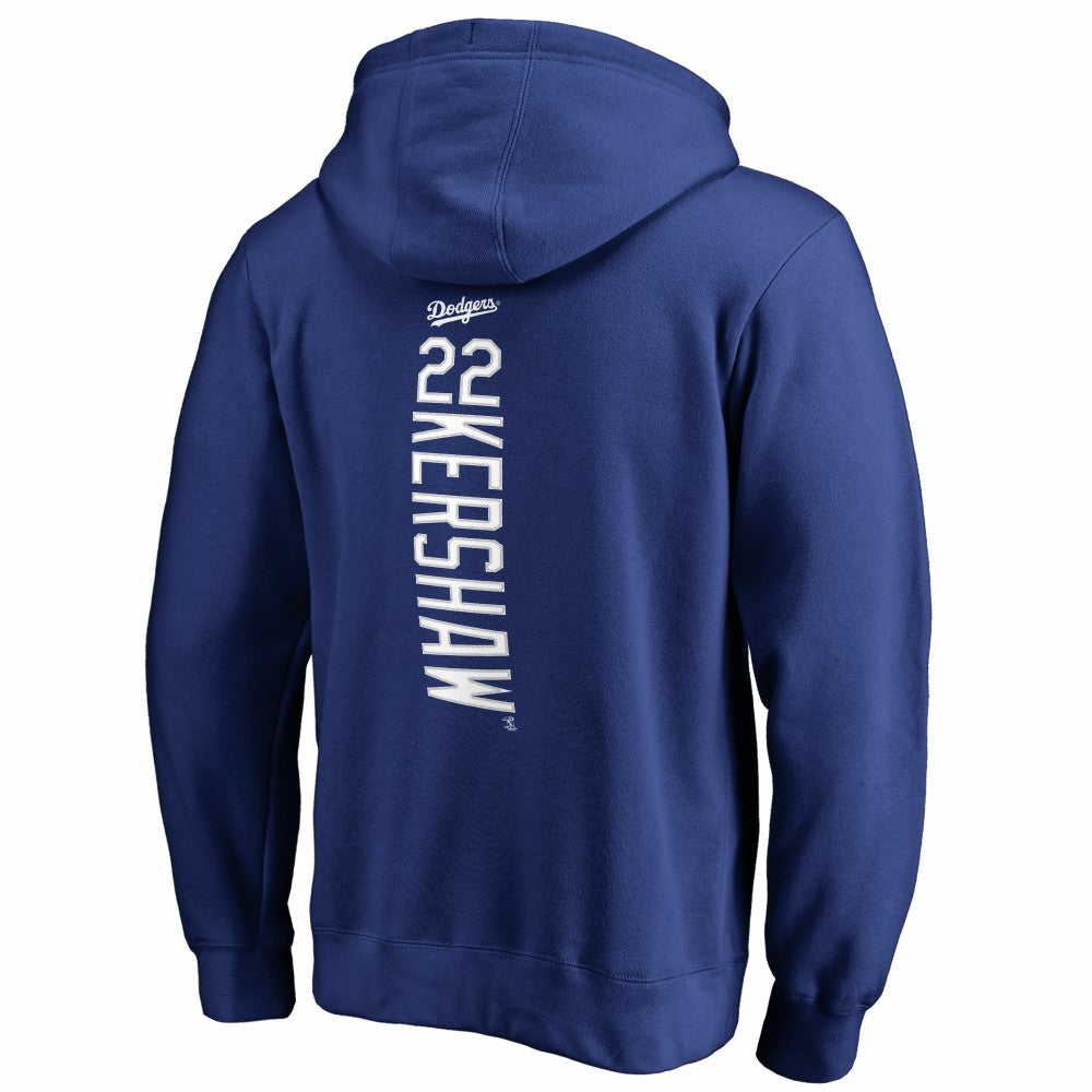 Clayton Kershaw Los Angeles Dodgers Backer Pullover Hoodie - MLB