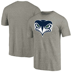 Seattle Seahawks Alternate Team Logo Gear Tri-Blend T-Shirt Ash | NFL