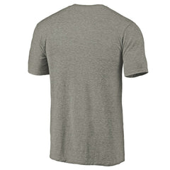 New Orleans Saints Throwback Logo Tri-Blend T-Shirt Ash | NFL