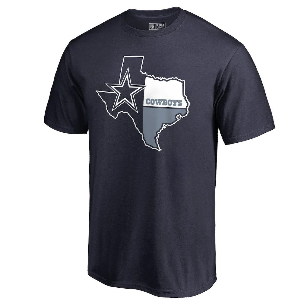 Dallas Cowboys Hometown Collection T-Shirt Navy | NFL