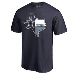 Dallas Cowboys Hometown Collection T-Shirt Navy | NFL