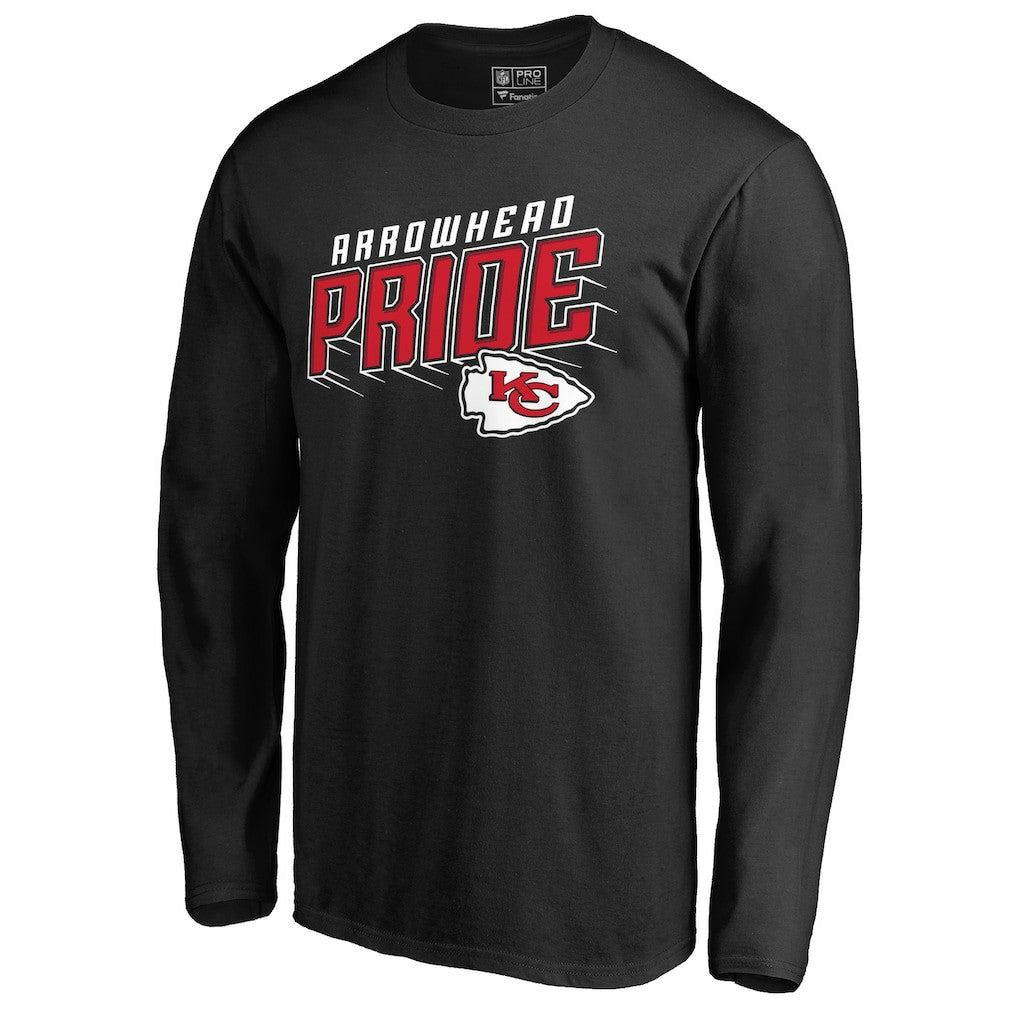 Kansas City Chiefs Hometown Collection Long Sleeve T-Shirt Black | NFL