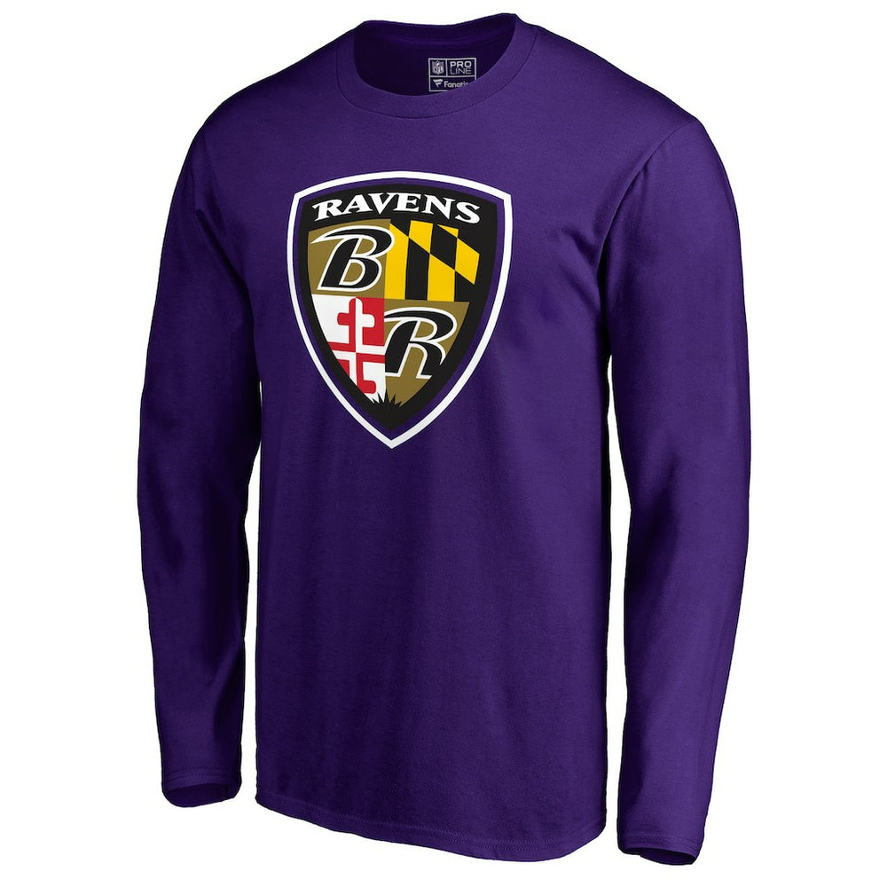 Baltimore Ravens Hometown Collection Long Sleeve T-Shirt Purple | NFL