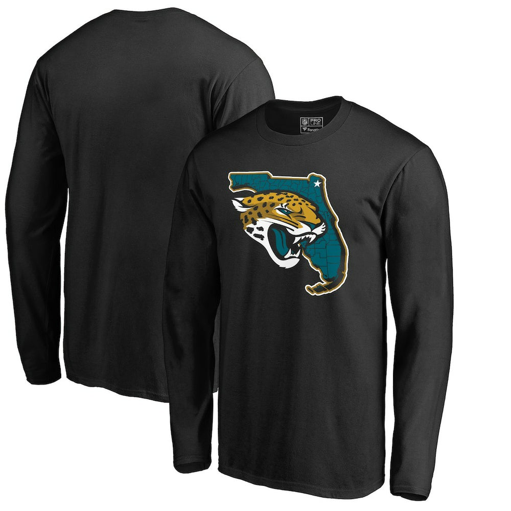 Jacksonville Jaguars Hometown Collection Long Sleeve T-Shirt Black | NFL