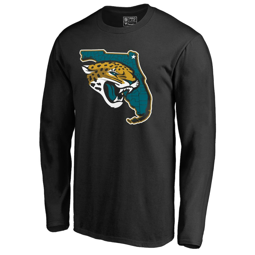 Jacksonville Jaguars Hometown Collection Long Sleeve T-Shirt Black | NFL