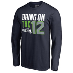 Seattle Seahawks Hometown Collection Long Sleeve T-Shirt College Navy | NFL