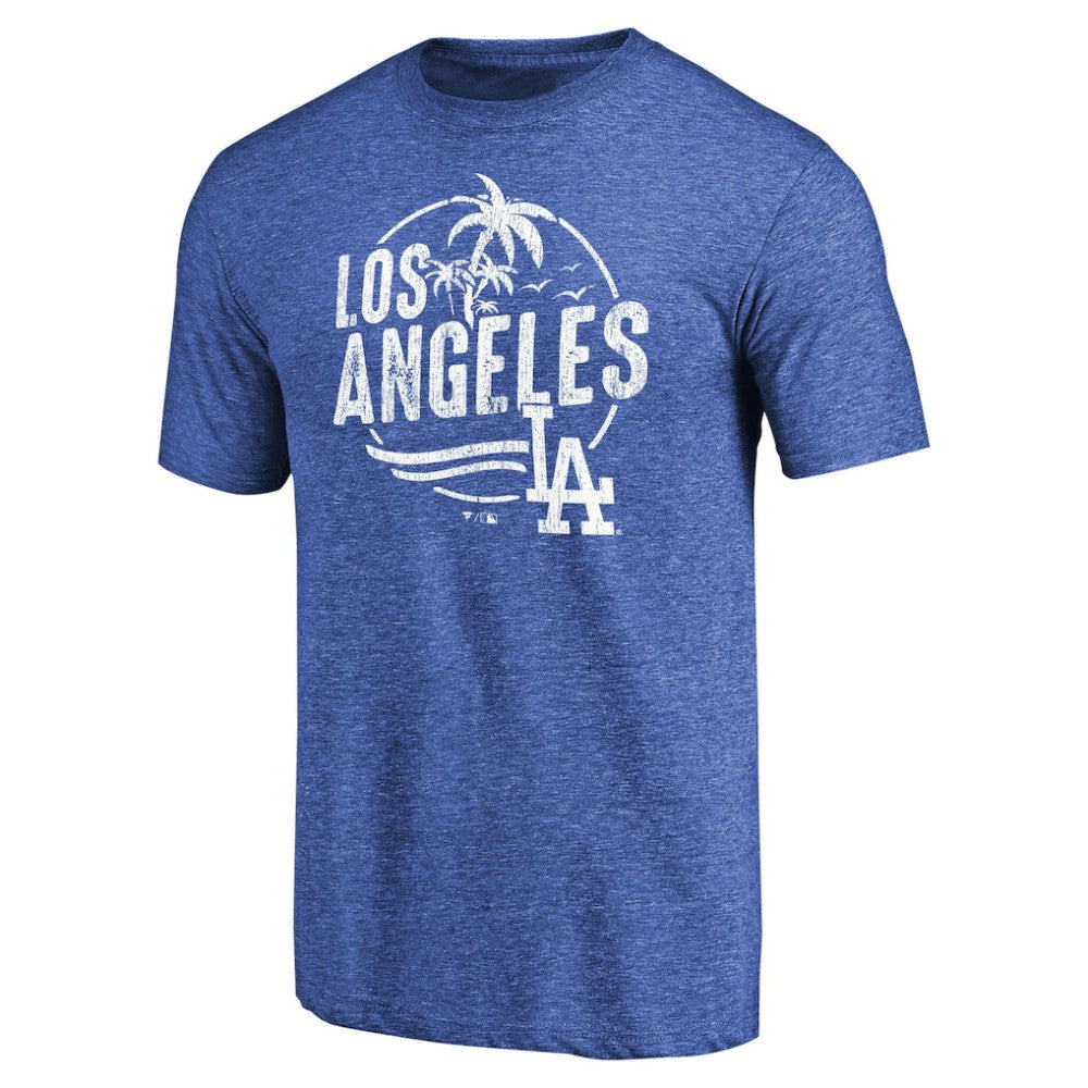 Los Angeles Dodgers Hometown Collection LA Palms Tri-Blend T-Shirt - MLB