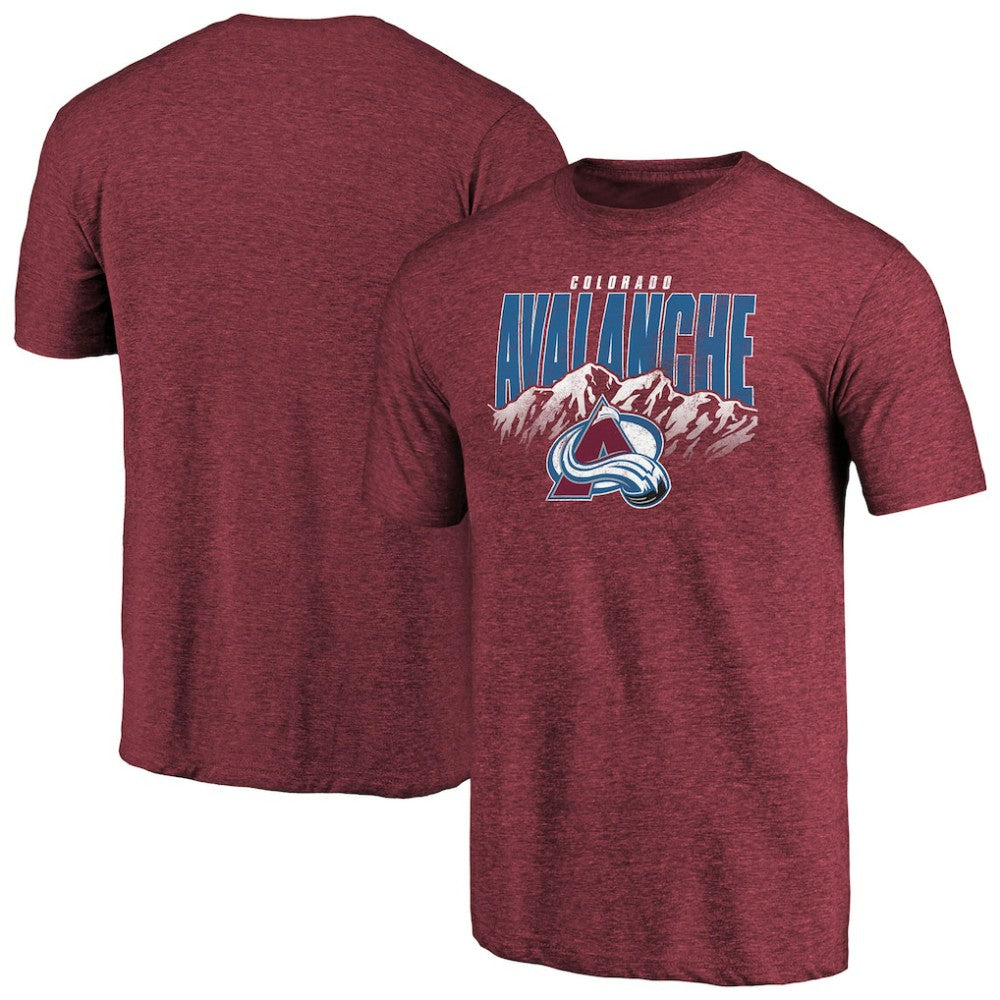 Colorado Avalanche Hometown Collection Tri-Blend T-Shirt - Burgundy - NHL