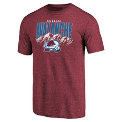 Colorado Avalanche Hometown Collection Tri-Blend T-Shirt - Burgundy - NHL