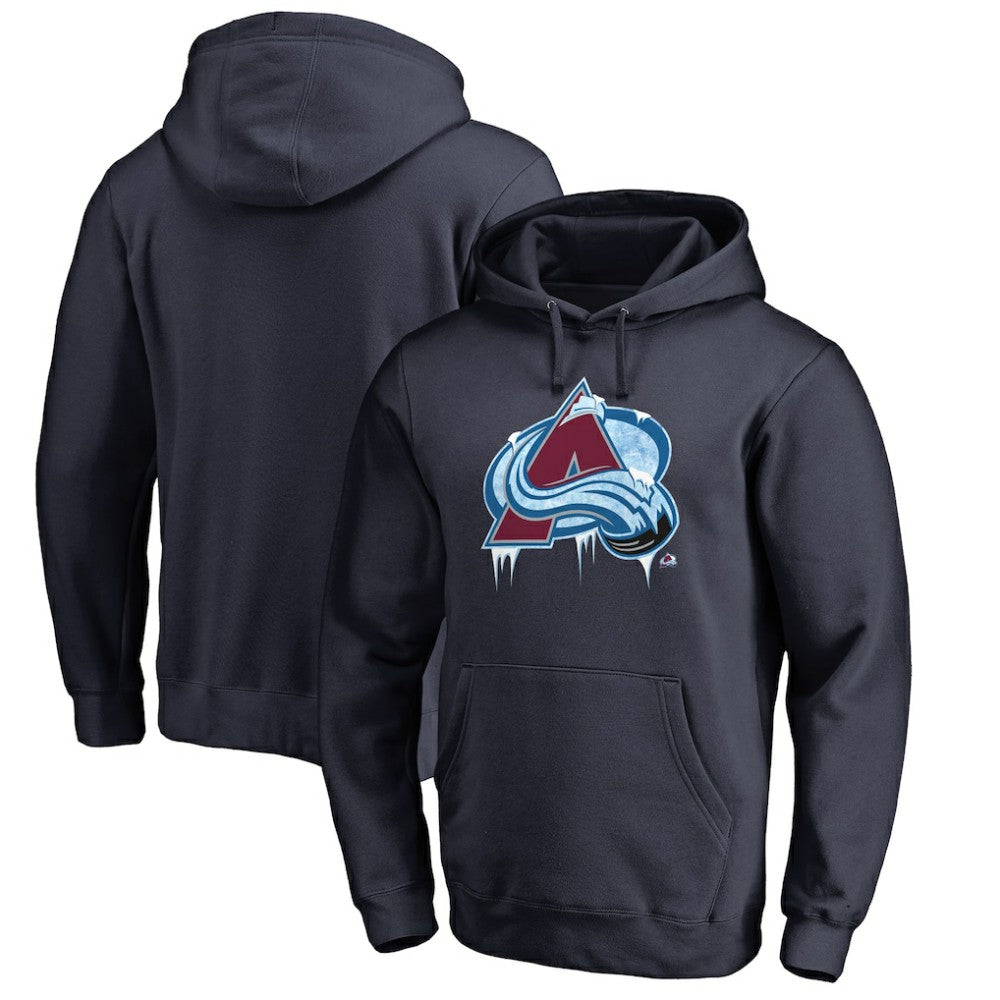 Colorado Avalanche Hometown Collection Pullover Hoodie - Navy - NHL