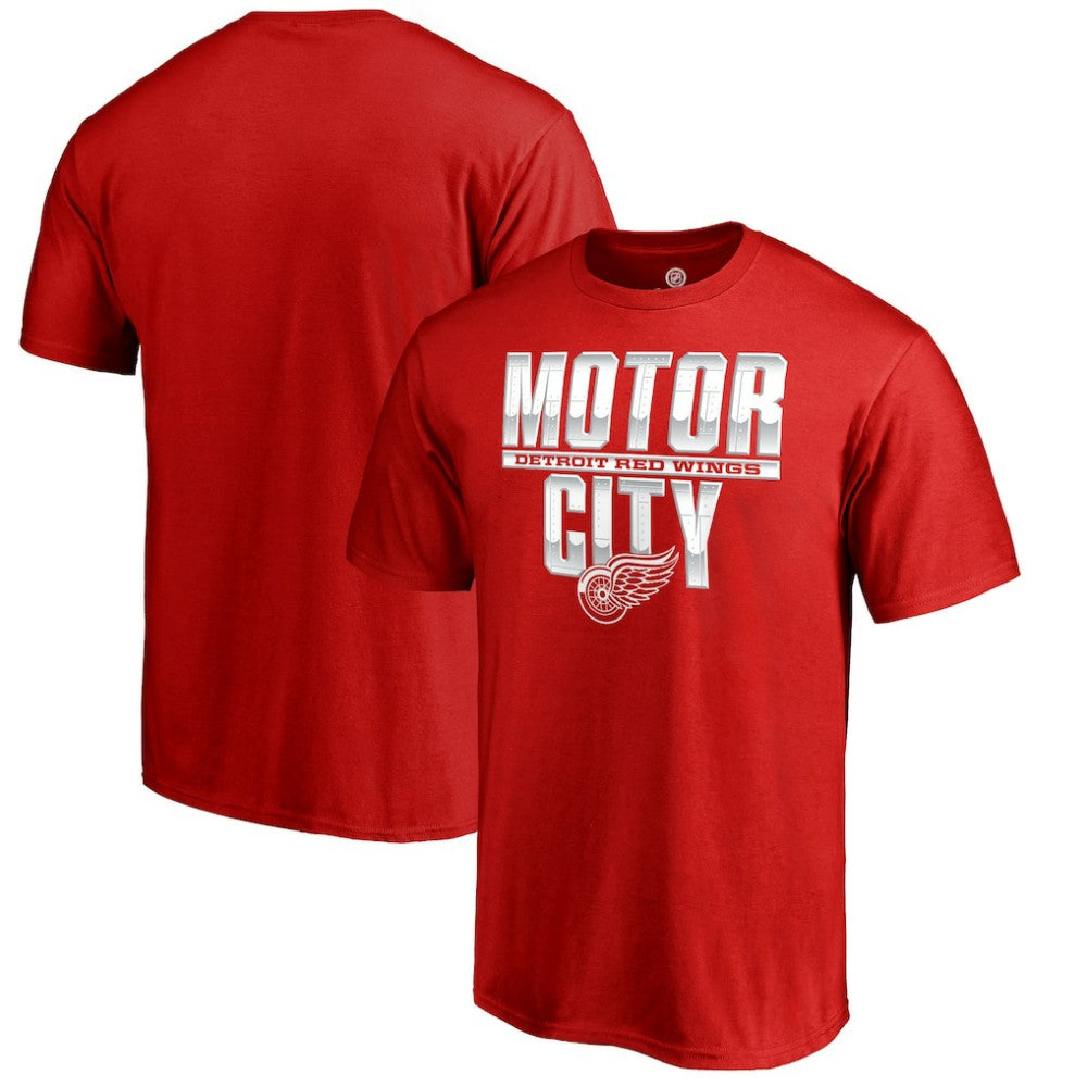 Detroit Red Wings Hometown Collection Local T-Shirt - Red - NHL