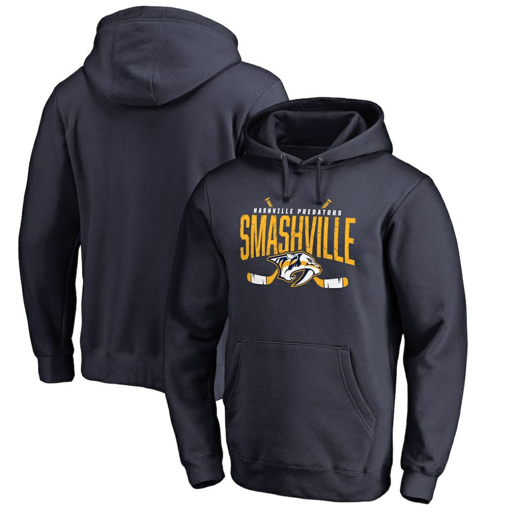 Nashville Predators Hometown Collection Pullover Hoodie - Navy - NHL