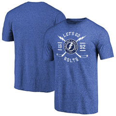 Tampa Bay Lightning Hometown Collection Tri-Blend T-Shirt - Blue - NHL