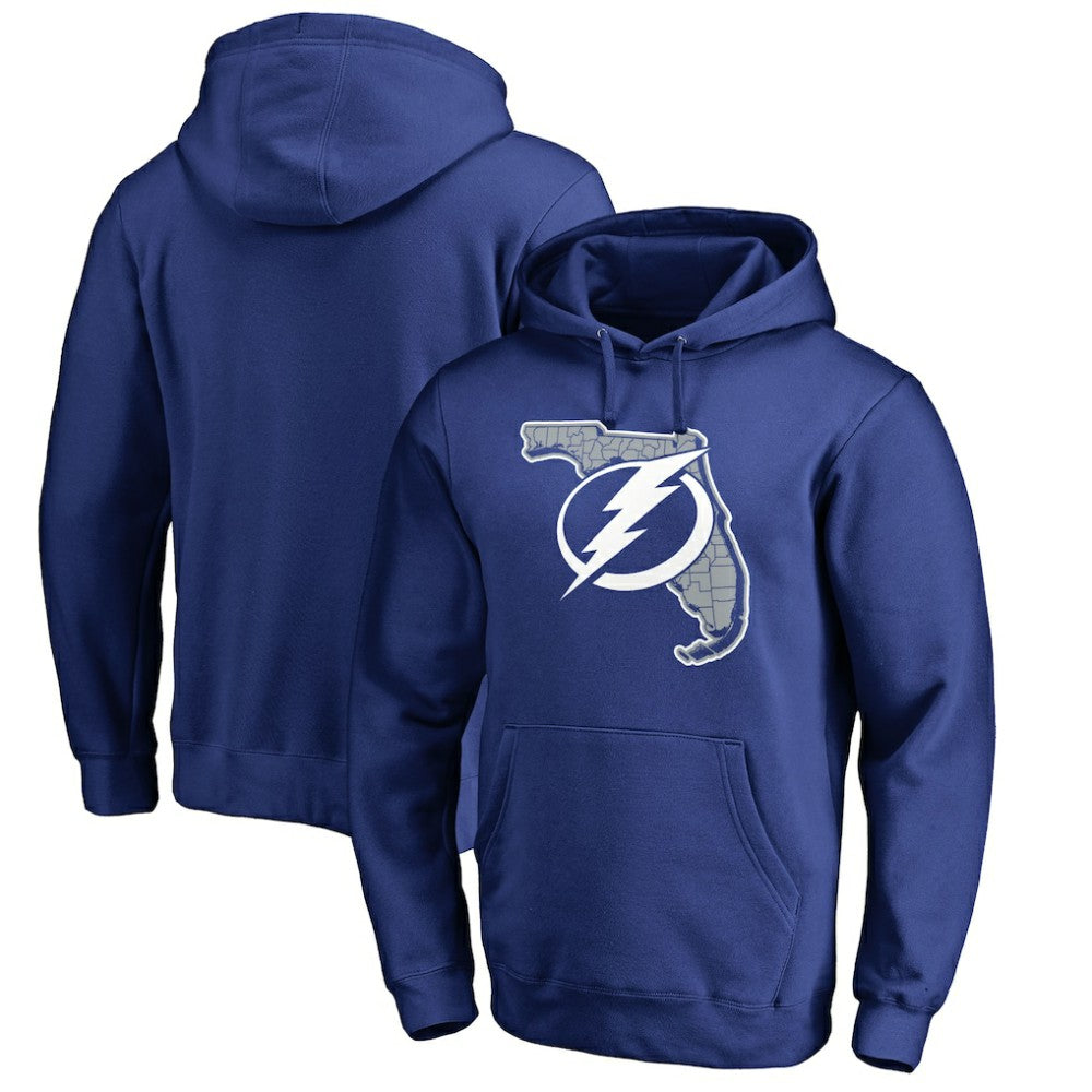 Tampa Bay Lightning State Hometown Collection Pullover Hoodie - Blue - NHL