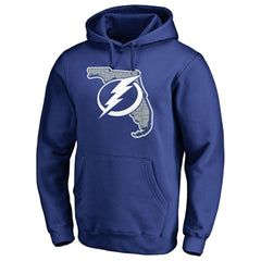 Tampa Bay Lightning State Hometown Collection Pullover Hoodie - Blue - NHL