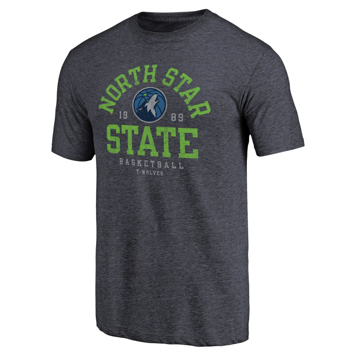 Minnesota Timberwolves North Star State Hometown Collection Tri-Blend T-Shirt Navy - NBA