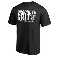 Brooklyn Nets Grit Stack Hometown Collection T-Shirt Black - NBA