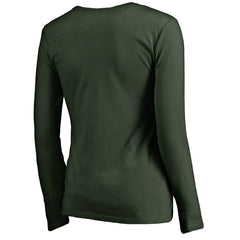 Milwaukee Bucks Women's Wisconsin Basketball Hometown Collection Long Sleeve T-Shirt Green - NBA