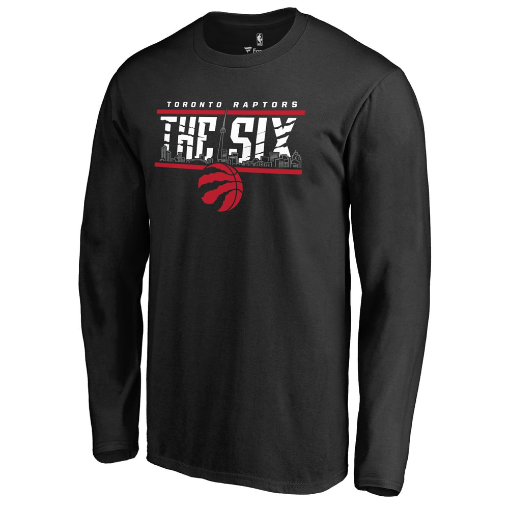 Toronto Raptors The Six Hometown Collection Long Sleeve T-Shirt Black - NBA