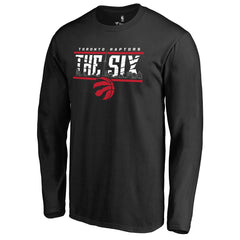 Toronto Raptors The Six Hometown Collection Long Sleeve T-Shirt Black - NBA