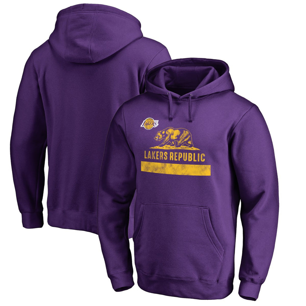 Los Angeles Lakers Lakers Republic Hometown Collection Pullover Hoodie Purple - NBA