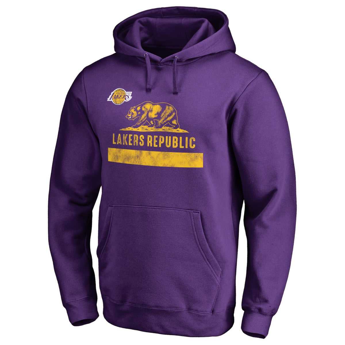 Los Angeles Lakers Lakers Republic Hometown Collection Pullover Hoodie Purple - NBA