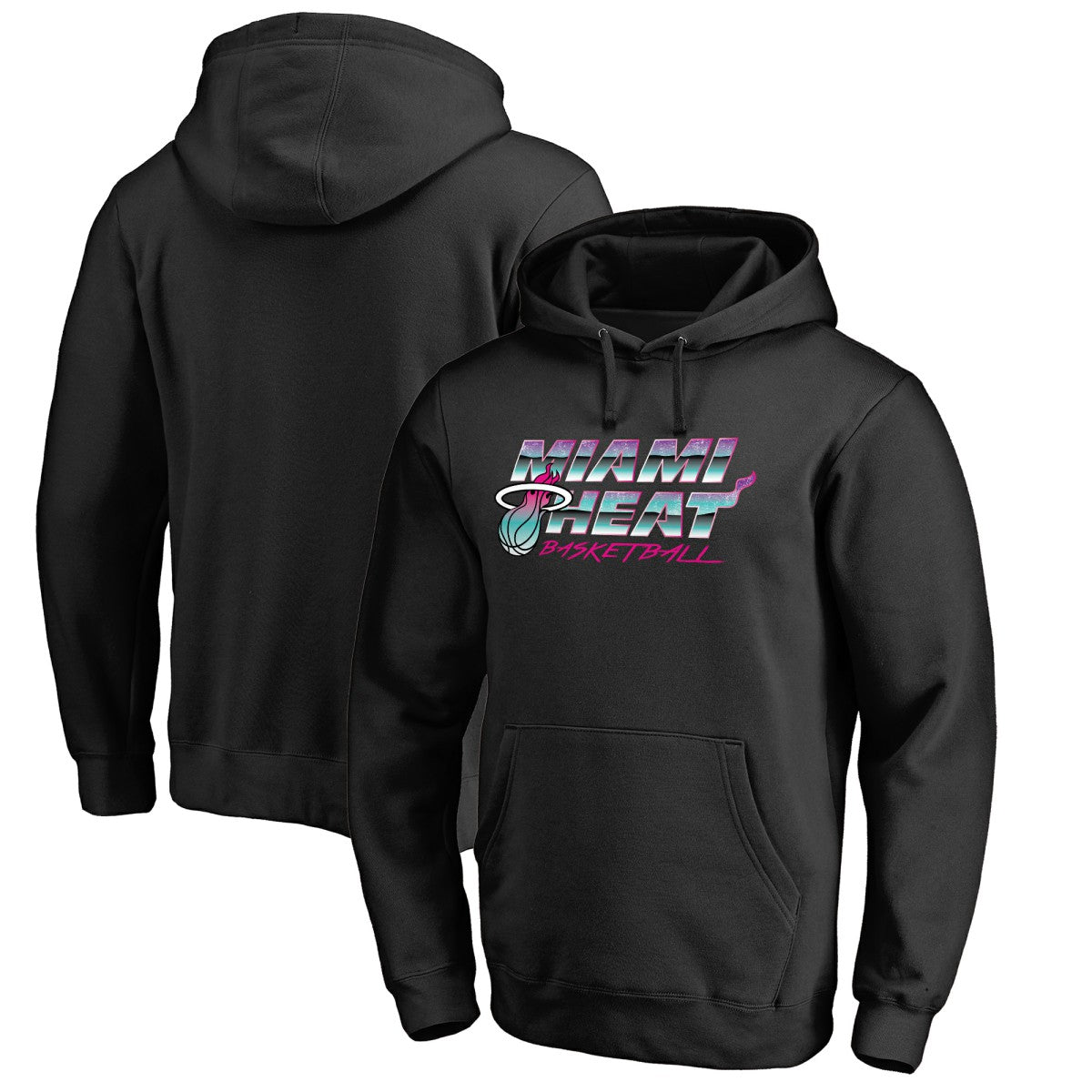 Miami Heat Miami Nights Hometown Collection Pullover Hoodie Black - NBA