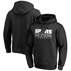 San Antonio Spurs Spurs Nation Hometown Collection Pullover Hoodie Black - NBA