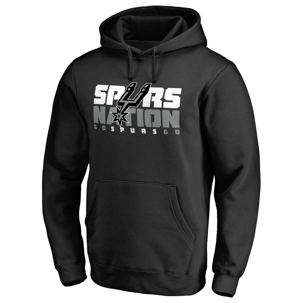 San Antonio Spurs Spurs Nation Hometown Collection Pullover Hoodie Black - NBA