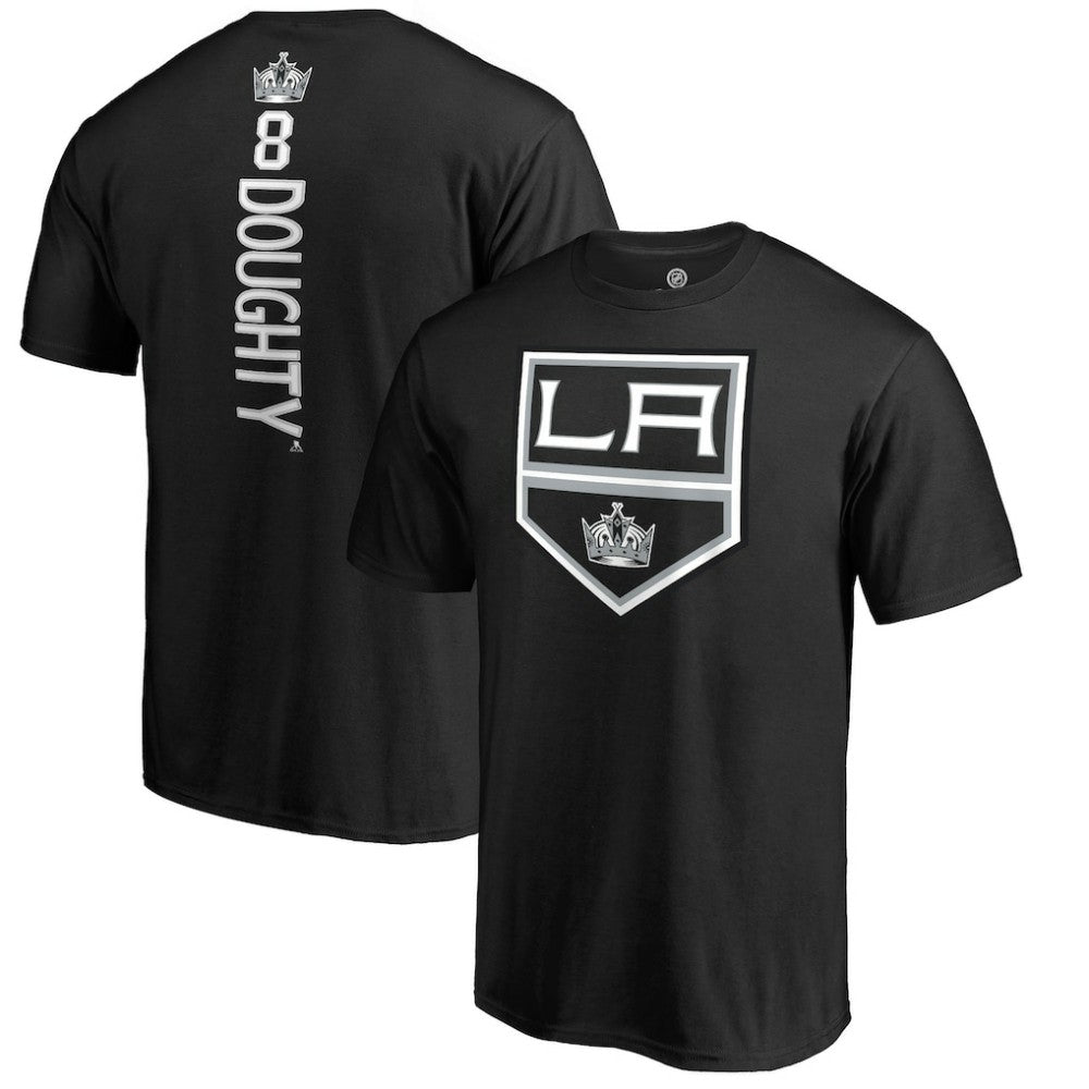 Drew Doughty Los Angeles Kings Backer Name & Number T-Shirt - Black - NHL