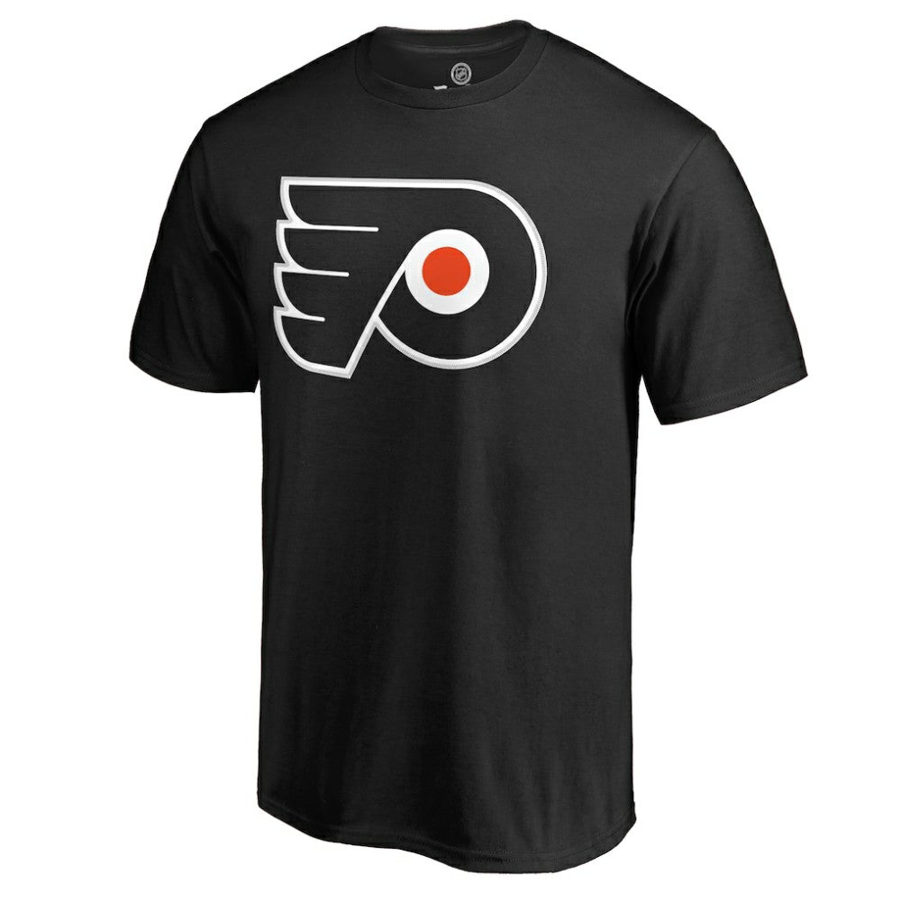 Travis Konecny Philadelphia Flyers Team Logo Backer Name & Number T-Shirt - Black - NHL