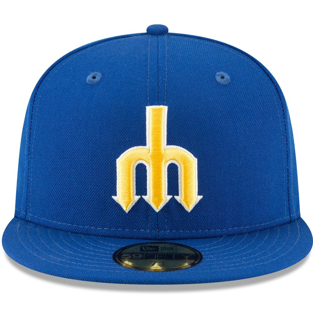 Seattle Mariners New Era Cooperstown Collection Wool 59FIFTY Fitted Hat - MLB