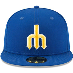 Seattle Mariners New Era Cooperstown Collection Wool 59FIFTY Fitted Hat - MLB