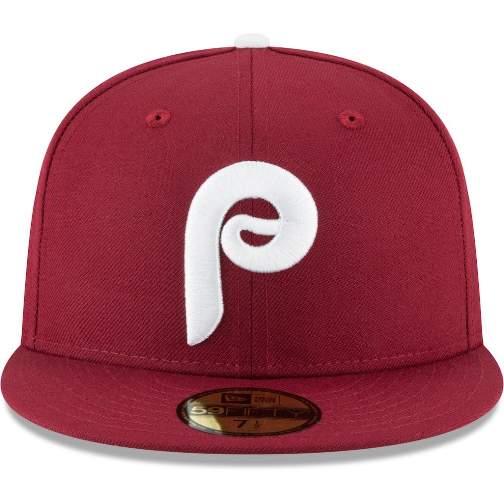 Philadelphia Phillies New Era Cooperstown Collection Wool 59FIFTY Fitted Hat - MLB