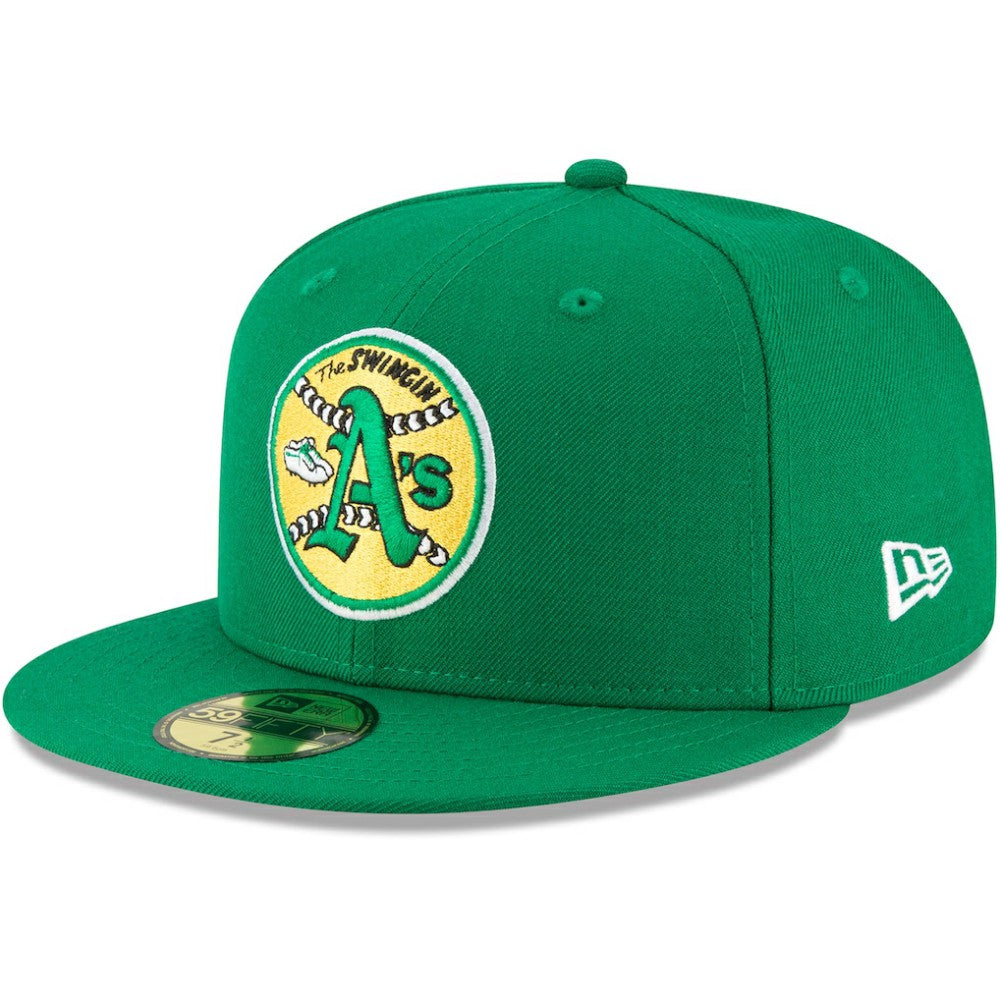 Athletics New Era Cooperstown Collection Wool 59FIFTY Fitted Hat - MLB