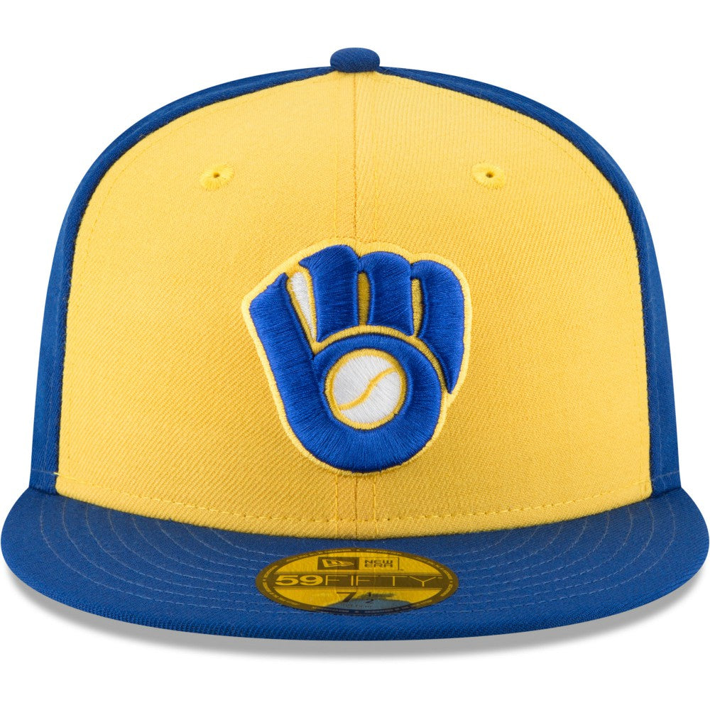 Milwaukee Brewers New Era Cooperstown Collection Wool 59FIFTY Fitted Hat - MLB