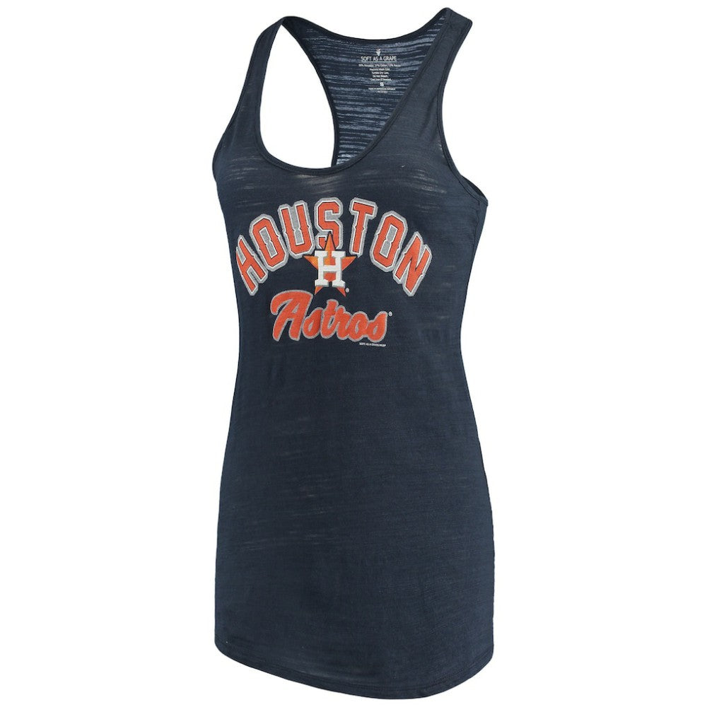 Houston Astros Soft as a Grape Women's Multicount Racerback Tank Top - MLB