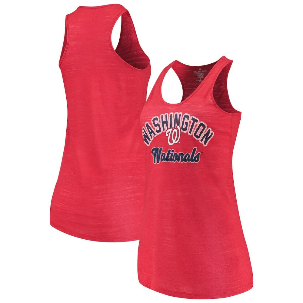 Washington Nationals Soft as a Grape Women's Multicount Racerback Tank Top - MLB