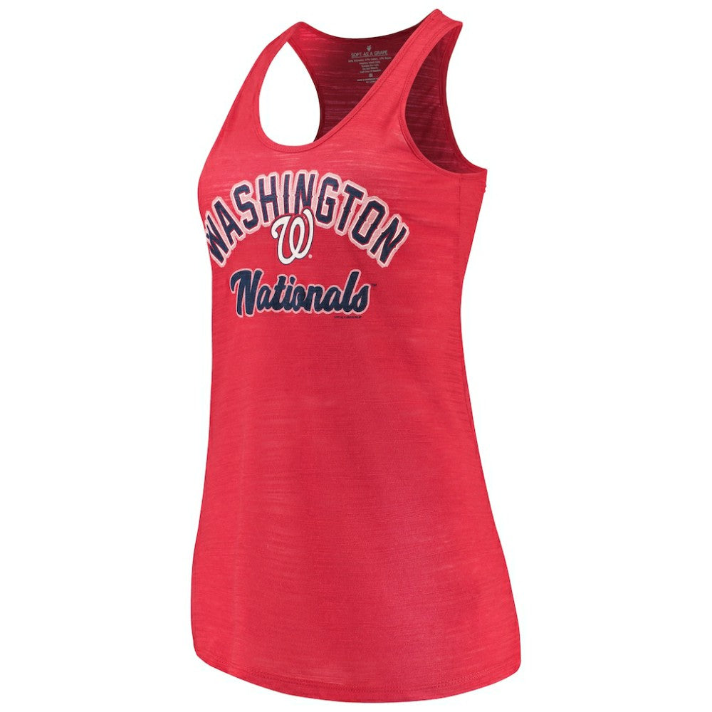 Washington Nationals Soft as a Grape Women's Multicount Racerback Tank Top - MLB