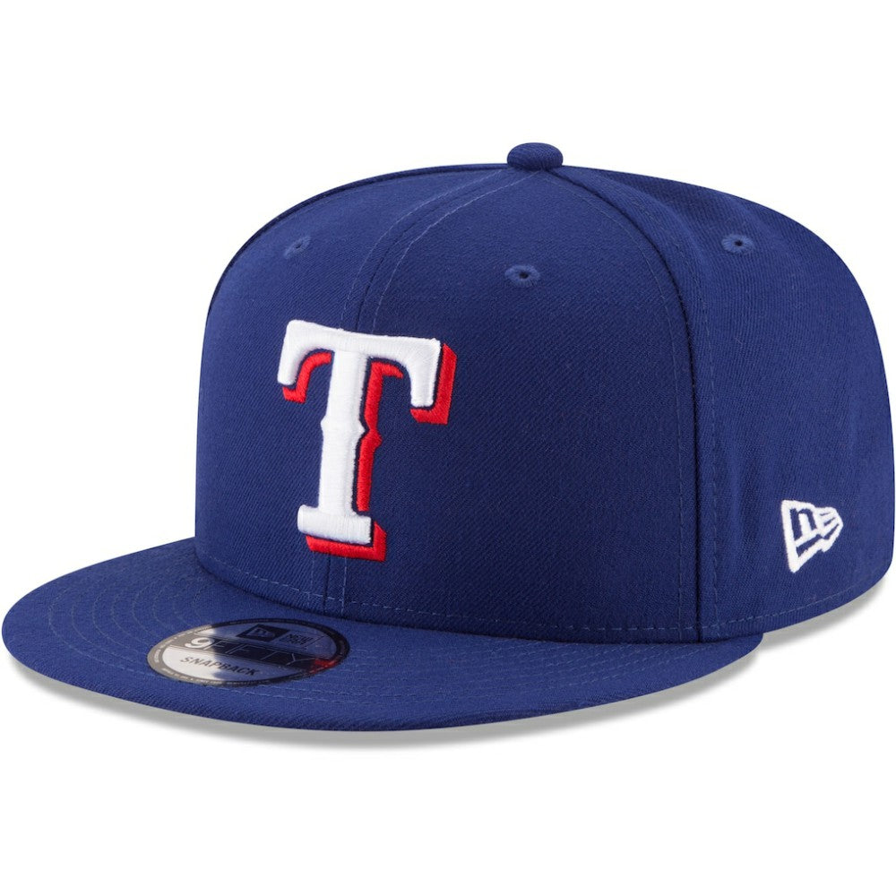 Texas Rangers New Era Team Color 9FIFTY Snapback Hat - MLB
