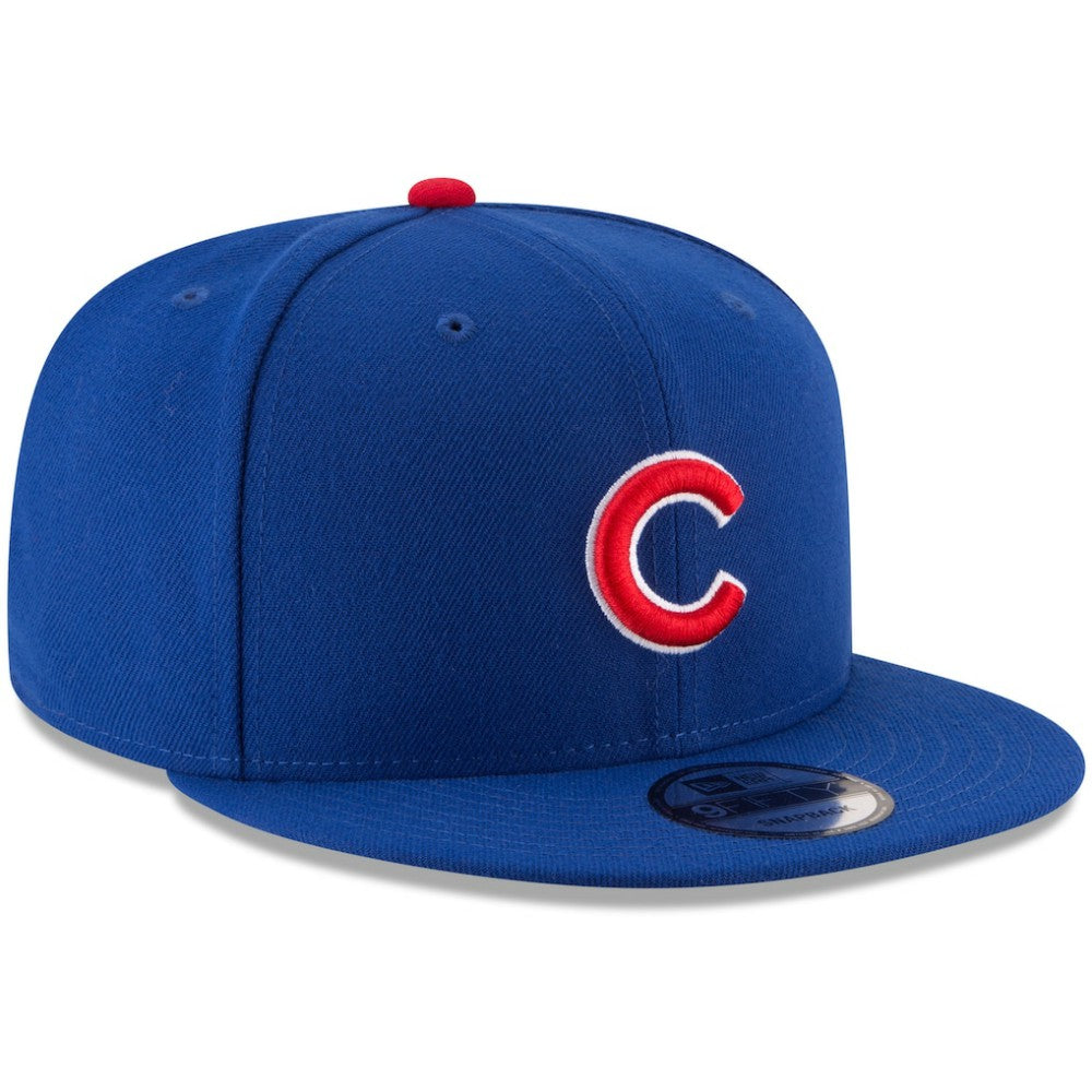 Chicago Cubs New Era Team Color 9FIFTY Snapback Hat - MLB