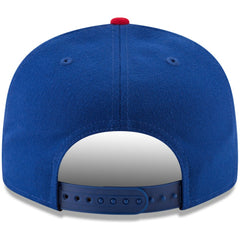 Chicago Cubs New Era Team Color 9FIFTY Snapback Hat - MLB